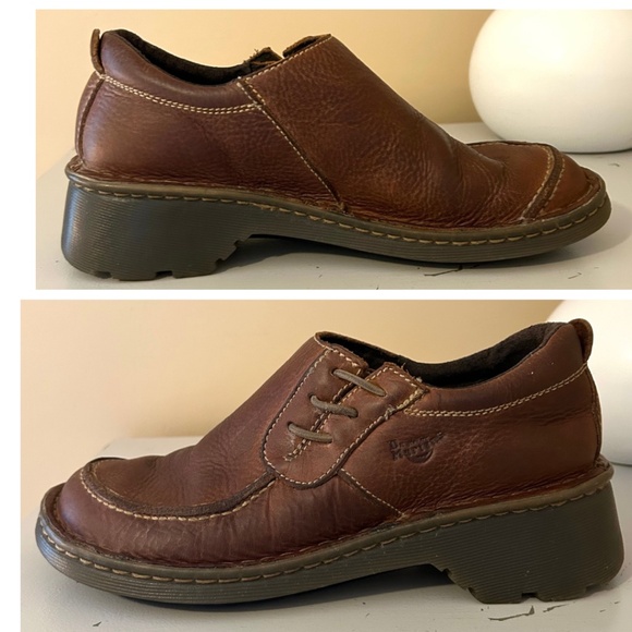 Vintage Dr. Martens 2B18 Slip On Leather Shoes Size US 7 - Picture 12 of 16